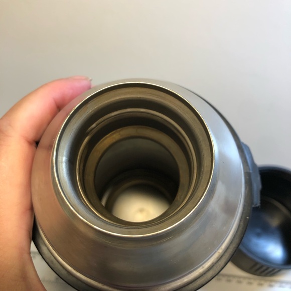 Vintage Stainless Steel Quart Size Thermos TherMax With Handle - Picture 9 of 15